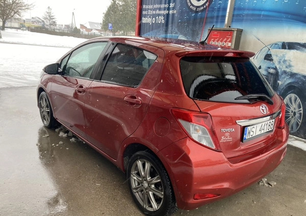 Toyota Yaris cena 35000 przebieg: 76296, rok produkcji 2013 z Krzepice małe 436